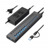 USB-хаб Acasis HB16Max, 16 портов (8 USB-A + 8 USB-C) 
