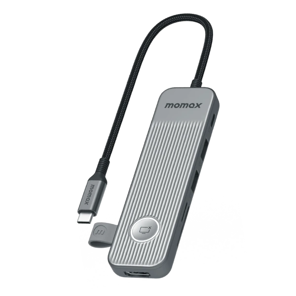 Мультифункциональный хаб Momax OneLink USB-C 7 в 1 (DH17E)
