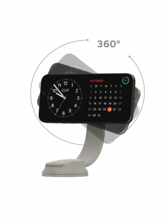 Автомобильный держатель с функцией зарядки MOMAX Q2.Mag Mount 2 в 1 (CM32L)