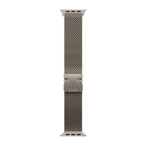 Apple Watch Ultra 4 ремешок Titanium Milanese