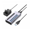Acasis USB - хаб HS-707MG (7USB-A)