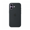 Чехол Apple Silicone Case для iPhone 17 с MagSafe. Цвет: Black (черный)
