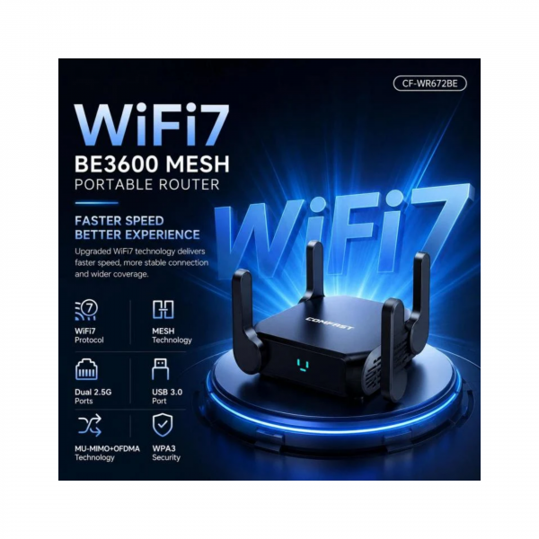 Роутер COMFAST BE3600 Wi-Fi7