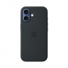 Чехол Apple Silicone Case для iPhone 17 с MagSafe. Цвет: Black (черный)