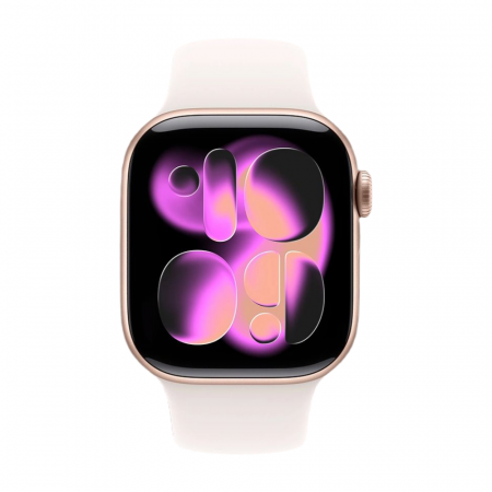 Apple Watch Series 11 42mm Rose Gold ремешок Sport Band S/M