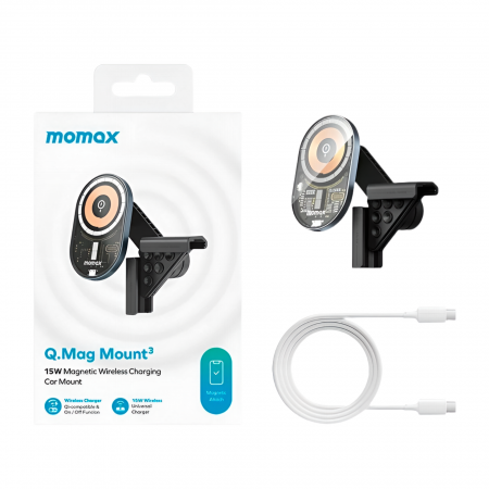 Автомобильный держатель для телефона Momax Q.Mag Mount 3 (CM20BE)