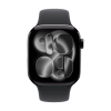 Apple Watch Series 11 42mm Jet Black ремешок Sport Band M/L
