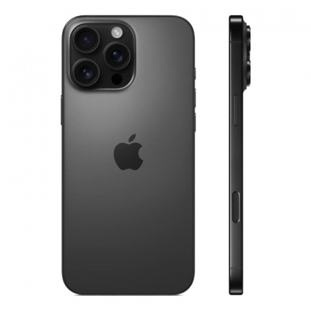 iPhone 16 Pro (Sim+E-sim) - Черный титан - 128 Gb