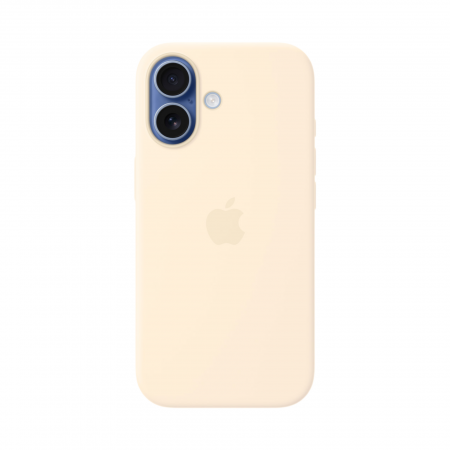 Чехол Apple Silicone Case Vanilla для iPhone 17 с MagSafe