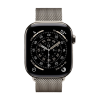 Apple Watch Series 11 46mm Natural Titanium ремешок Milanese Loop S/M