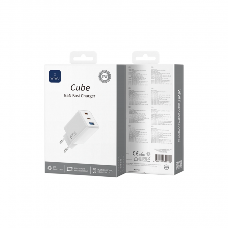 Сетевое зарядное устройство Wiwu 67W Wi-G026 