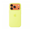 Чехол Apple Silicone Case для iPhone 17 Pro Max с MagSafe. Цвет: Neon Yellow (желтый)