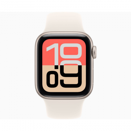 Apple Watch SE 3 44mm Starlight ремешок Sport Band M/L