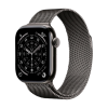 Apple Watch Series 11 46mm Slate ремешок Milanese Loop M/L
