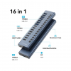 USB-хаб Acasis HB16Max, 16 портов (8 USB-A + 8 USB-C) 