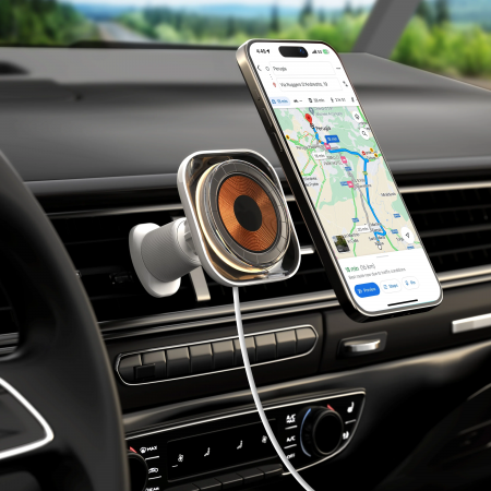 Автомобильный держатель с беспроводной зарядкой Momax 1-Charge Flow 15W (CM29W)